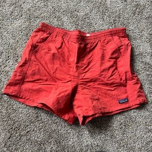 Patagonia Sumac Red Baggies Shorts